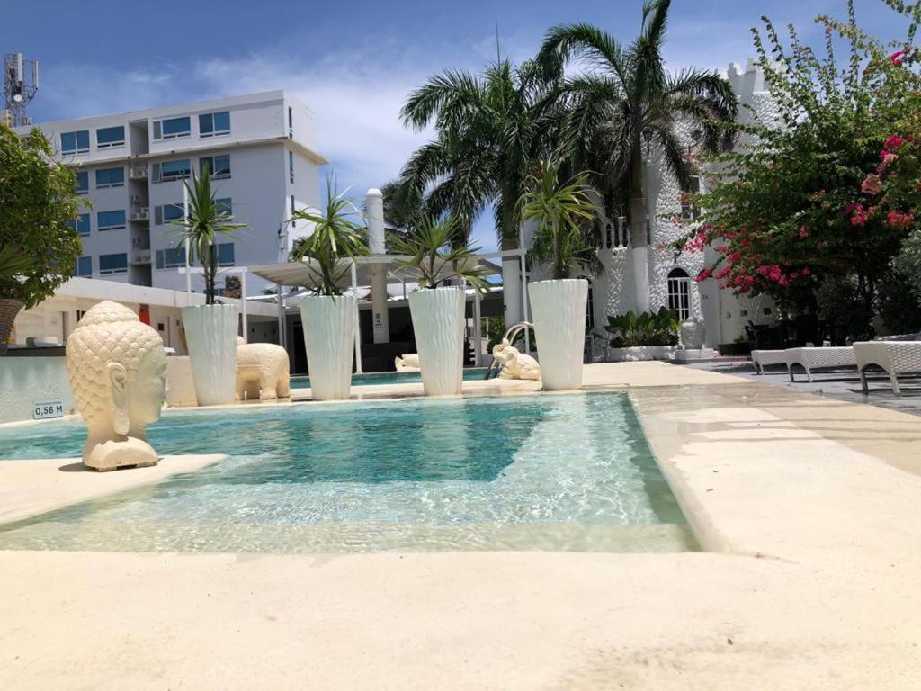 Le Castel Blanc Hotel Boutique ซานอันเดรส ภายนอก รูปภาพ