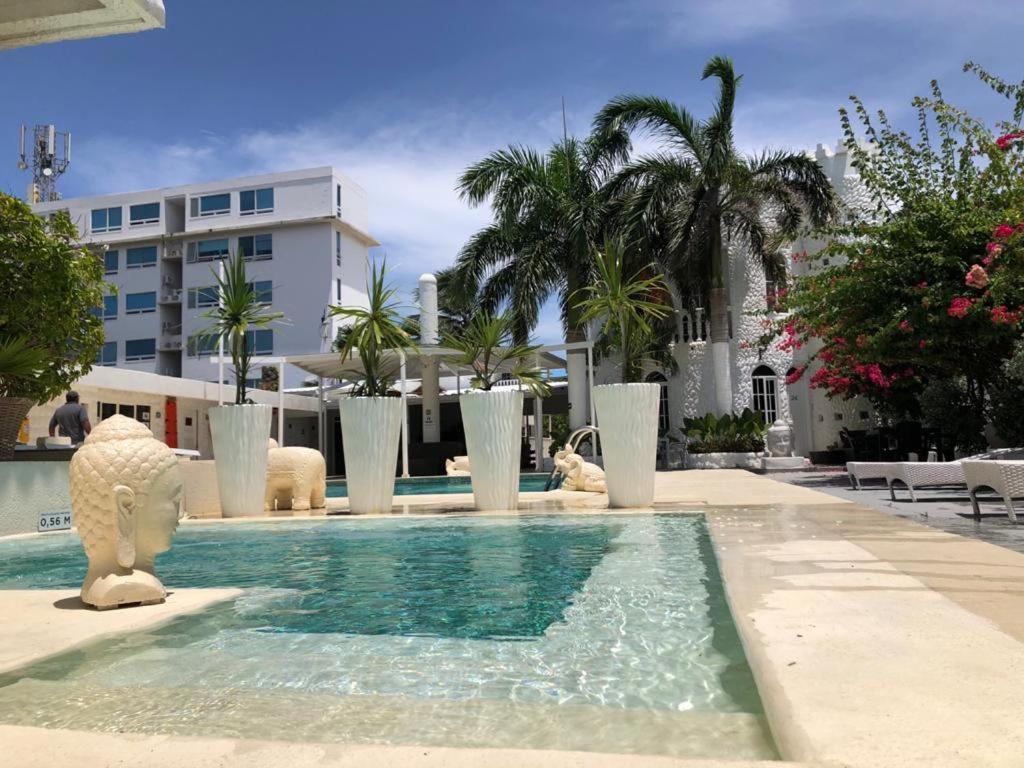 Le Castel Blanc Hotel Boutique ซานอันเดรส ภายนอก รูปภาพ
